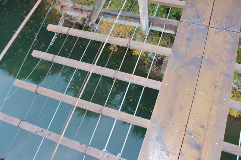 美肌温泉手帖 紅葉 夢の吊り橋